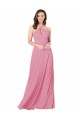 Chiffon Prom Dress with Keyhole Front for Sale