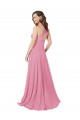 Chiffon Prom Dress with Keyhole Front for Sale