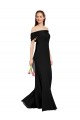 Fit and Flare Long Chiffon Prom Dress with Sash and Open Back for Sale