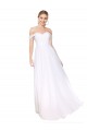 Off the Shoulder Long Full Length Chiffon Prom Dress for Sale