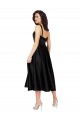 Short Square Neck Satin Cocktail Prom Dress / Homecoming Dress with Beading for Sale