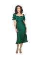 Ruched Sleeve Silky Satin Prom Dress for Sale