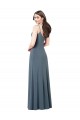Classic Spandex Prom Dress with Scoop Neckline for Sale