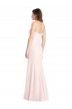 Strapless Crepe Trumpet Prom Dress with Front Slit for Sale