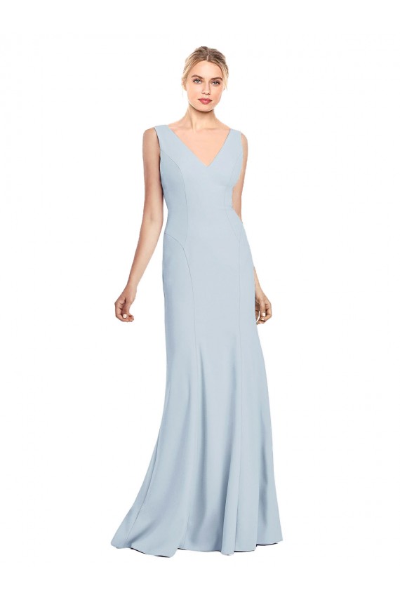 Sleeveless Seamed Bodice Trumpet Prom Dress for Sale