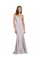 Crepe Mermaid Prom Dress with Low Back for Sale