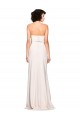 Strapless Crepe Fitted Prom Dress with Twist Bow for Sale