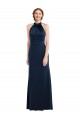 High Neck Open Back Long Maxi Prom Dress for Sale