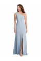 Bold One Shoulder Trumpet Maxi Crepe Prom Dress for Sale