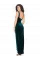 One Shoulder Velvet Front Wrap Prom Dress  for Sale